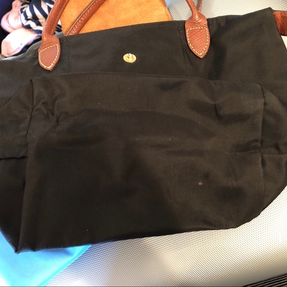 Small LONGCHAMP Black Tote Bag - Picture 1 of 5